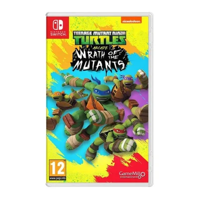 Jogo Tmnt Arcade Wrath Of The Mutants (físico) Switch Europa