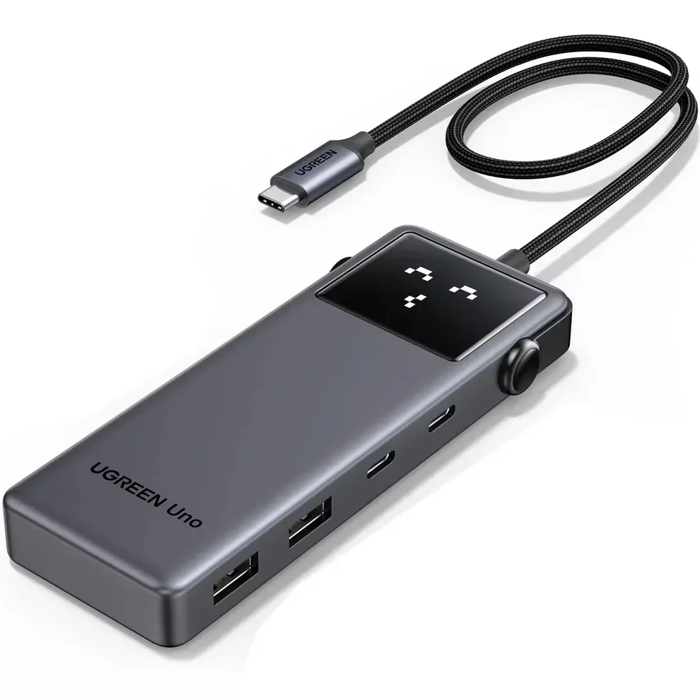 Imagem 3 de 5 do produto Hub Adaptador Usb-c Ugreen Cm888 Uno 7w1 Usb-c 3.2 Gen1 Pd 85w HDMI Usb 3.0