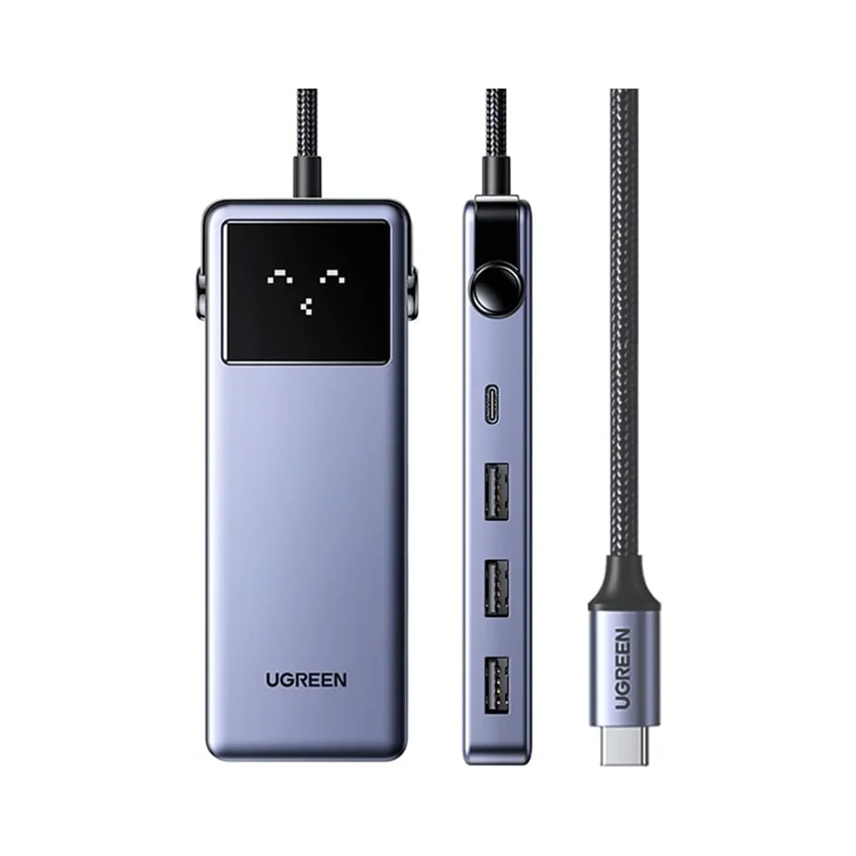 Adaptador Docking Station 7 Em 1 Usb-c Para Usb 3.0, HDMI, Usb-c, Pd 85 W Cm888 Ugreen