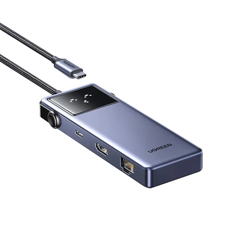 Imagem 3 de 5 do produto Hub Usb-c Ugreen Qpai Pro 7 Em 1 4k A 60 Hz Com Porta HDMI Pd100w