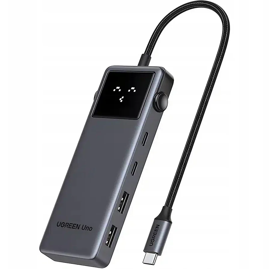 Hub Usb-c Ugreen Qpai Pro 7 Em 1 4k A 60 Hz Com Porta HDMI Pd100w