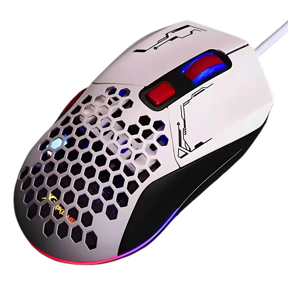 Mouse Gamer Customizável Xtrike-me Gm-316w Branco Mouse Gamer Customizável Xtrike-me Gm-316w Branco