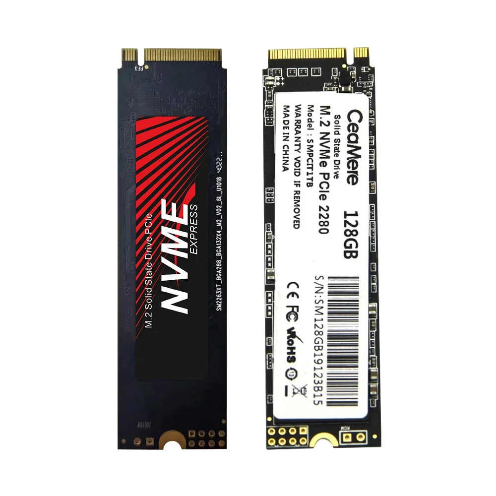 SSD Ceamere 128GB Nvme Solid State Drive Para PC E Notebook