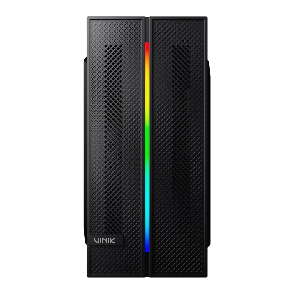 Imagem 4 de 5 do produto Gabinete Gamer Vinik Sg26 Preto Fita De LED RGB - Sg26acbk