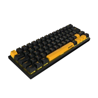 Teclado Mecanico 60% PCyes Kuromori - Voyager Edition - Switch Red - Kmvy60rd