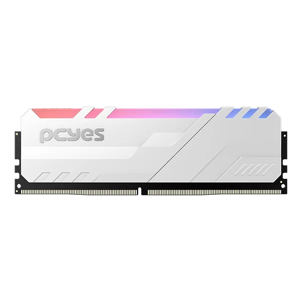 Imagem 5 de 5 do produto Memoria Gamer PCyes Udimm 16gb Ddr5 5600mhz White Com RGB - Pm165600d5wr