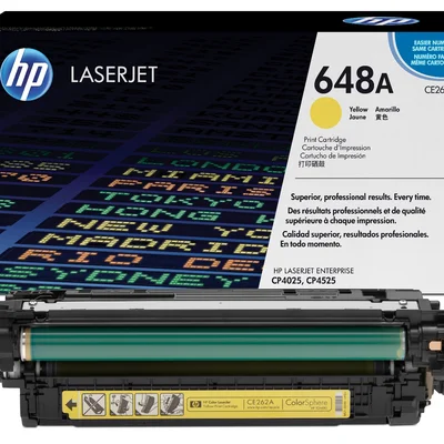 Toner Original Hp | Cp4025 Cp4525 Cm4540 | Ce262a 648a| Amarelo