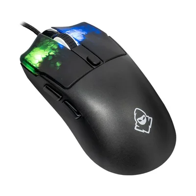 Mouse Gamer Mancer Vandrix RGB 7200dpi 125hz 6 Botões Preto - Mcr-vdx-RGB01