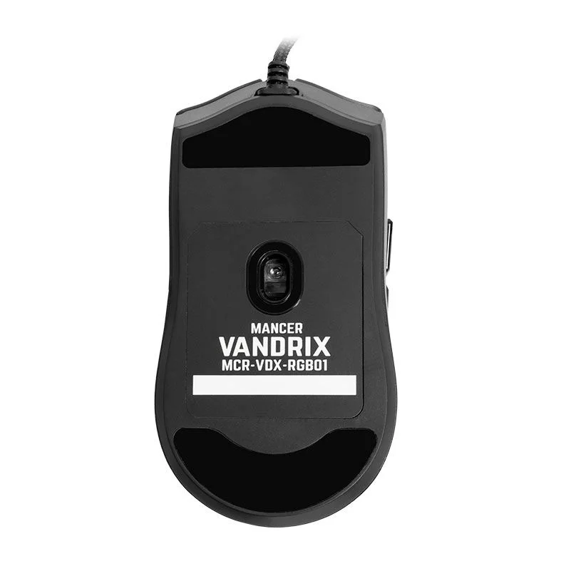 Imagem 2 de 5 do produto Mouse Gamer Mancer Vandrix RGB 7200dpi 125hz 6 Botões Preto - Mcr-vdx-RGB01