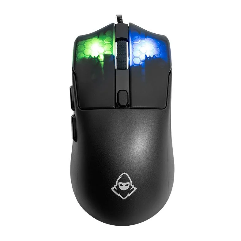 Imagem 4 de 5 do produto Mouse Gamer Mancer Vandrix RGB 7200dpi 125hz 6 Botões Preto - Mcr-vdx-RGB01