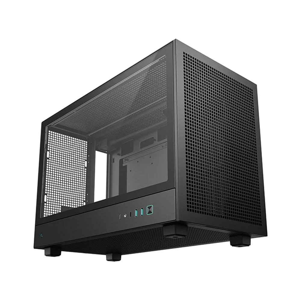 Gabinete Gamer Deepcool Ch260 Mini Tower Vidro Lateral Preto