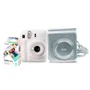 Kit Câmera Analógica Fujifilm Instax Mini 12 Mermaid Com Bolsa E Pack Com 10 Filmes Branca - N/a