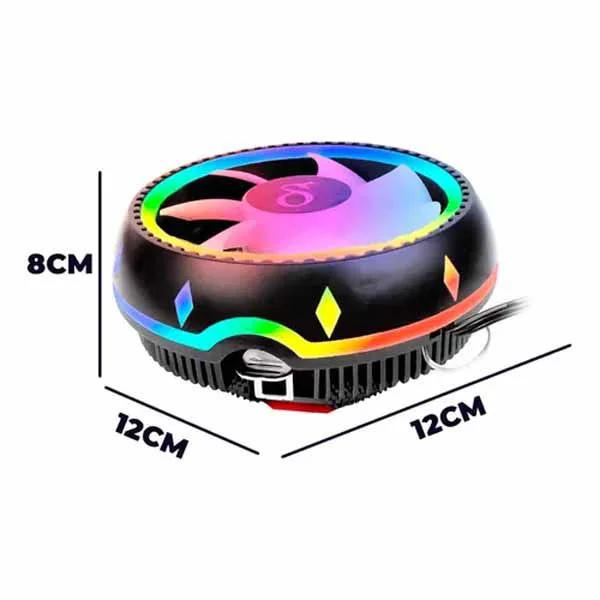 Cooler LED RGB P/ Processador - Co107 5
