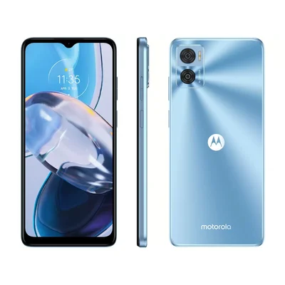 Usado -  Motorola E22 64 Gb Azul - Excelente