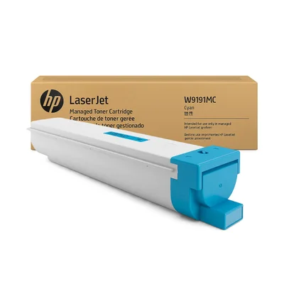 Toner Original Hp | E77825 E77822 E77830 | W9191mc | Ciano