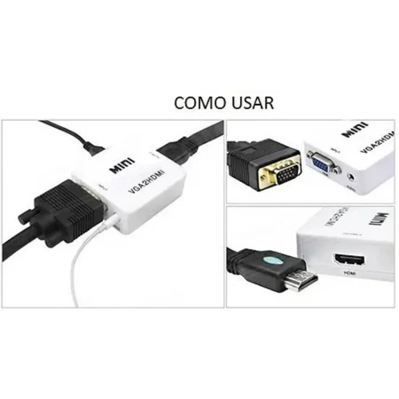Imagem 4 de 4 do produto Conversor Vga Para HDMI Vga2hdtv