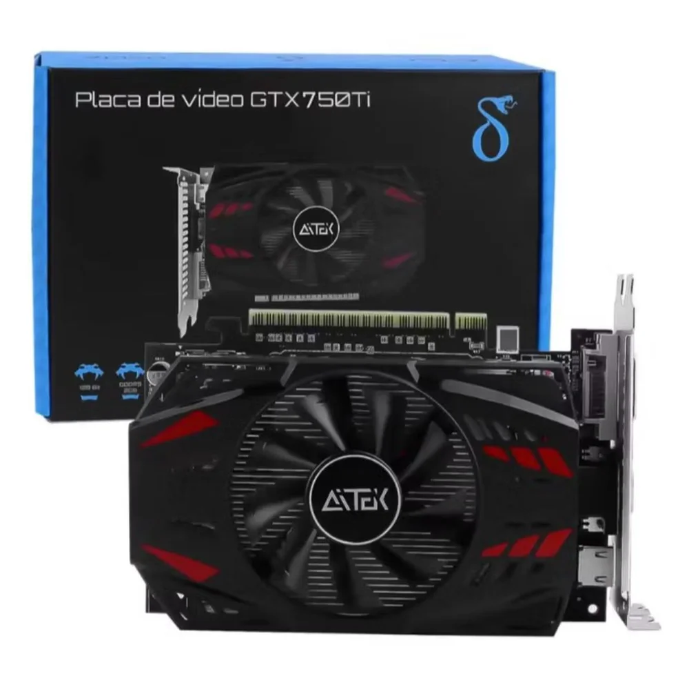 Imagem 2 de 3 do produto Placa de Vídeo GTX 750 Ti 4GB GDDR5 | HDMI DVI VGA | PCI Express | PC Gamer