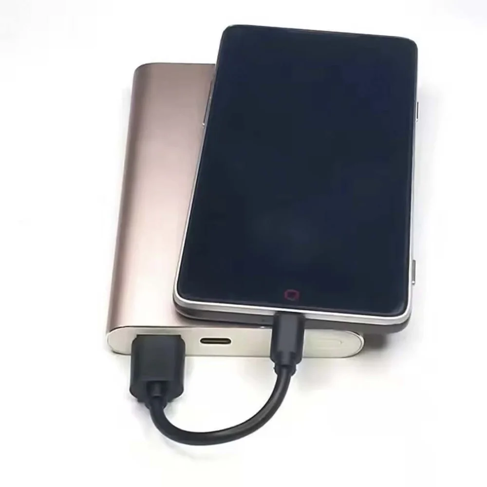 Imagem 2 de 4 do produto Cabo Usb C Pequeno Curto Turbo 20cm Para Carregar Preto