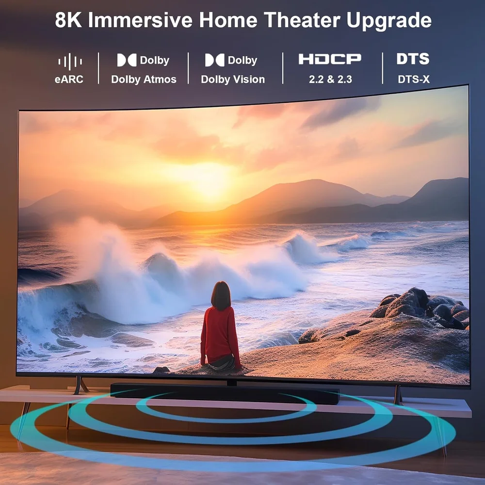 Imagem 3 de 5 do produto Cabo Displayport Benfei 8k Dp 1.8m 4k144hz Trançado Vesa