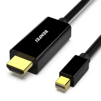 Cabo Benfei Mini Displayport Pra HDMI 0,9m 4k Macbook PC