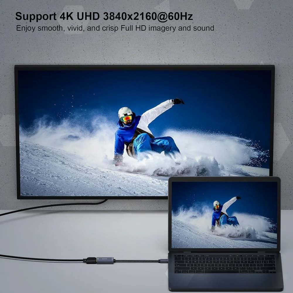 Imagem 4 de 5 do produto Benfei Adaptador Mini Displayport Para HDMI 4k 60hz