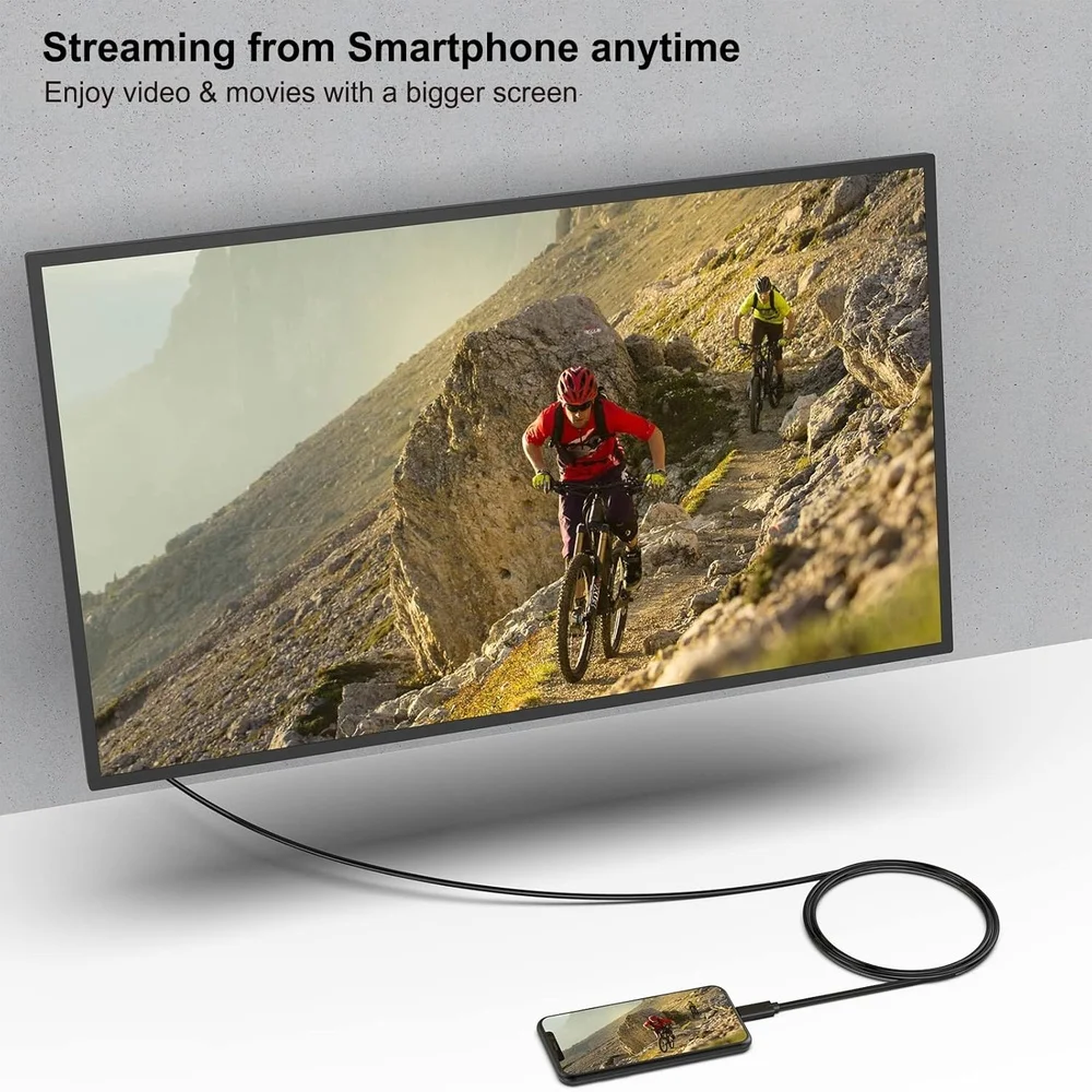 Imagem 2 de 5 do produto Benfei Cabo Usb-c Para Vga 1,8metro 1080p Plug And Play