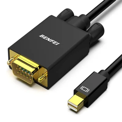Benfei Cabo Mini Displayport Para Vga 1,8m 1080p Surface