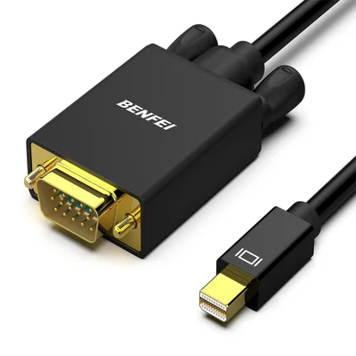 Cabo Mini Displayport Para Vga Benfei 0,9m 1080p Mac PC