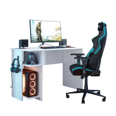 Escrivaninha Gamer West Branco