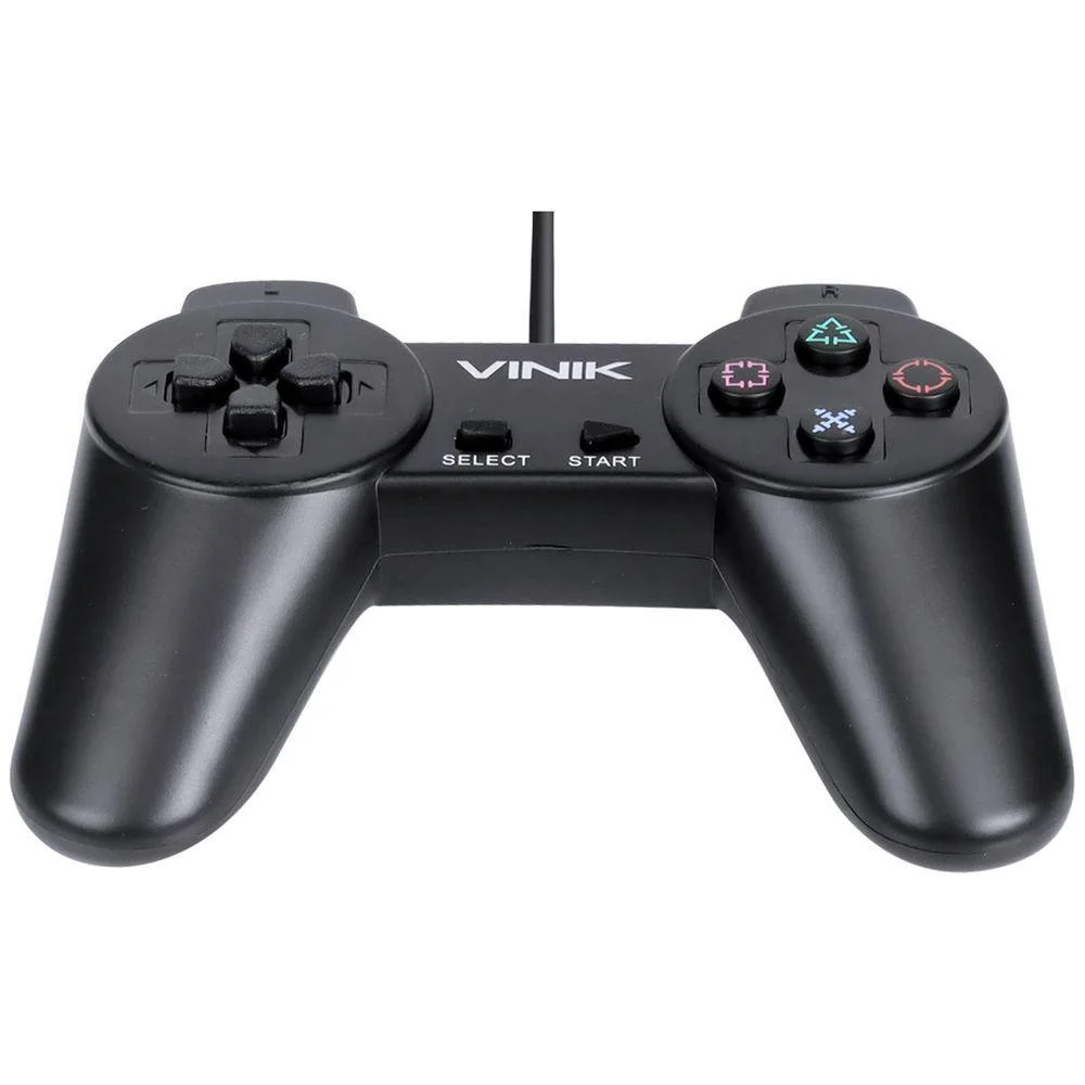 Imagem 2 de 4 do produto Controle Para PC Com Fio Usb Modelo Play 1 Preto