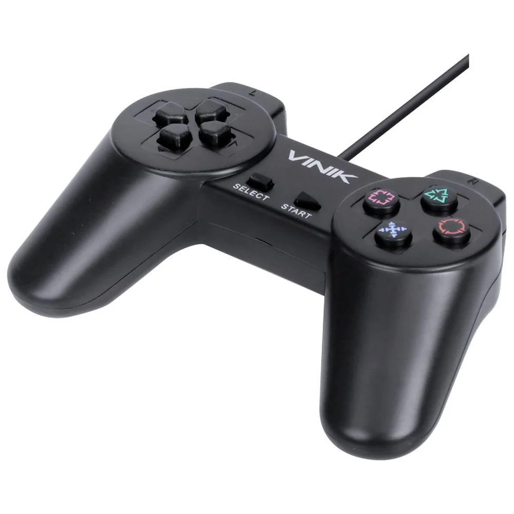 Imagem 3 de 4 do produto Controle Para PC Com Fio Usb Modelo Play 1 Preto