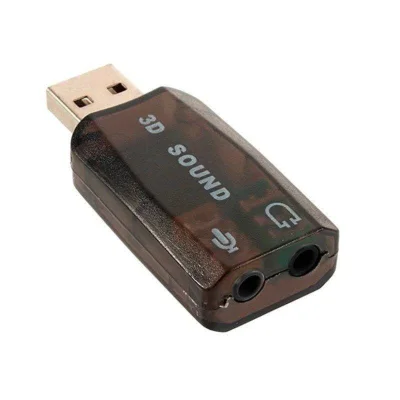 Adaptador Md9 Usb De Som A 5.1 Macho X Audio E Fone