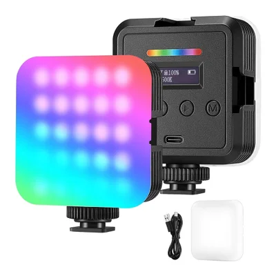 Neewer RGB61 Luz De Vídeo LED RGB Portátil P/vlog Câmera