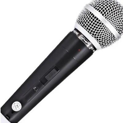 Microfone Dinâmico Supercardióide Cabo 4, 5m Mdc201 Preto Harmonico, Microfone