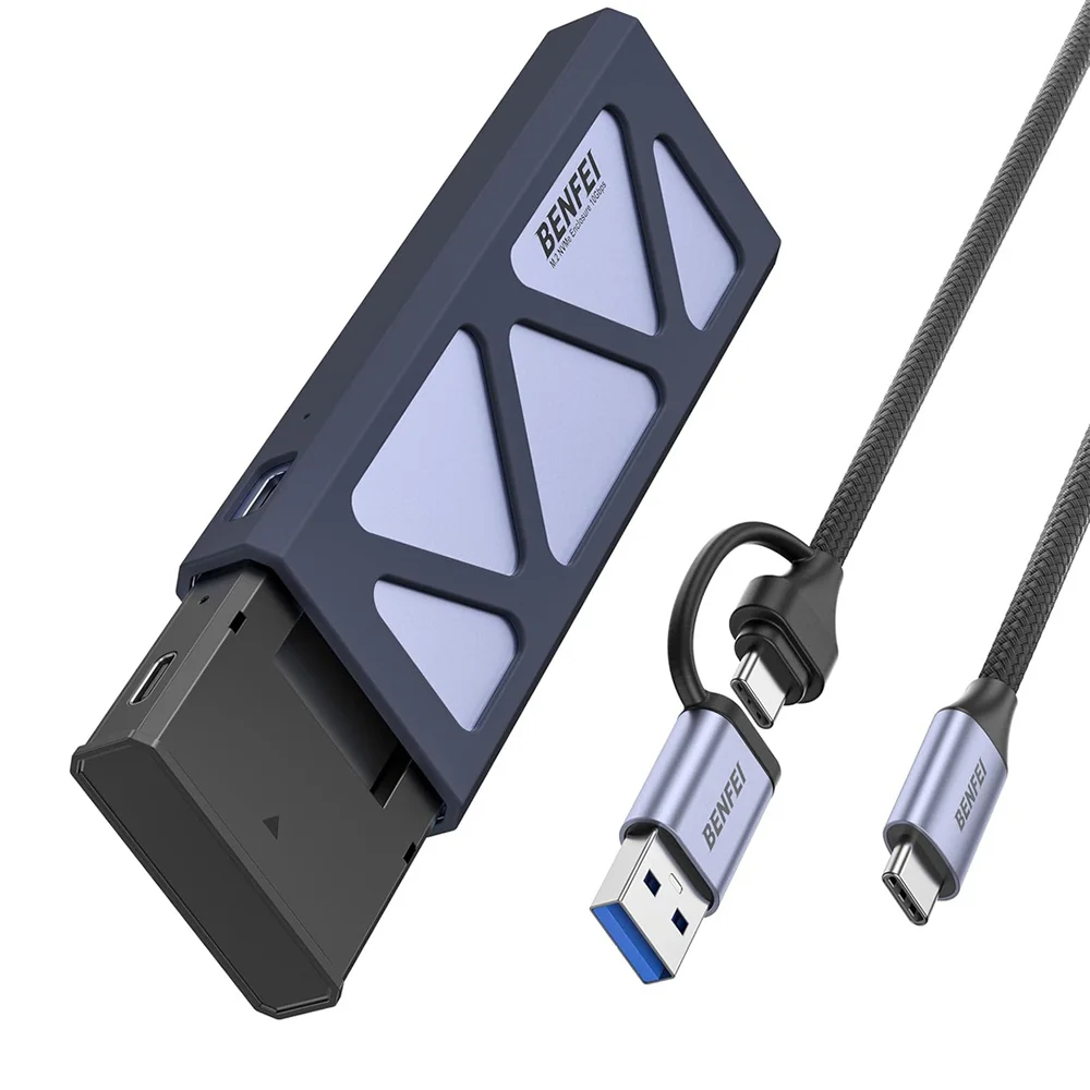 Gabinete SSD Nvme M.2 Benfei Usb C 10gbps Sem Ferramenta