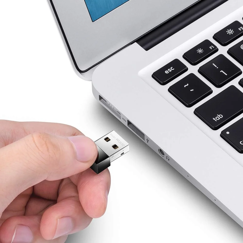 Imagem 4 de 5 do produto Adaptador Wifi Usb Cudy Wu650 650mbps Nano PC Notebook