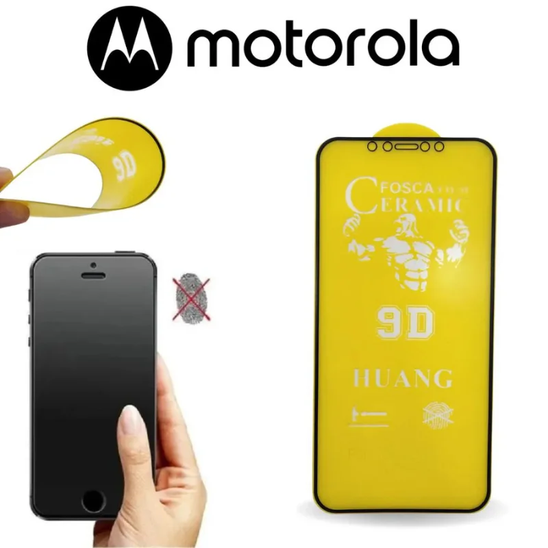 Imagem 3 de 3 do produto Película De Cerâmica Fosca Para Smartphone Motorola G35 / G75 / G05 / G15 E Realme  C75 / C55/ C65 / C67 5g / C63 5g