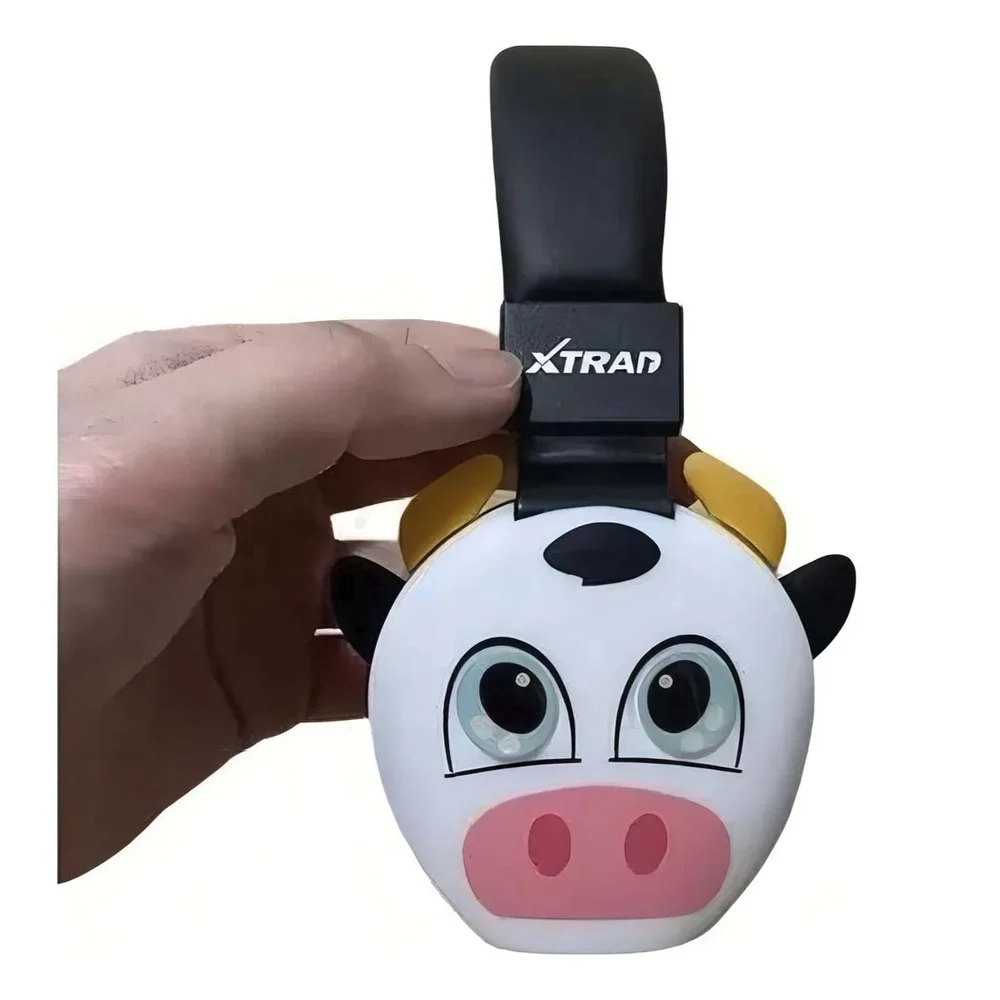 Imagem 4 de 4 do produto Fone De Ouvido Animais Infantil Crianca Bluetooth Vaquinha