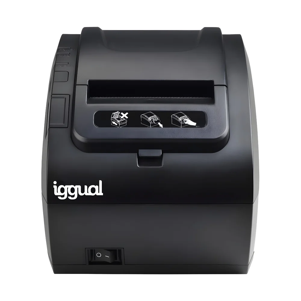 Imagem 2 de 3 do produto Impressora Térmica Iggual Tp8002 80mm Usb Rs232 Lan Pos Iyc Bra