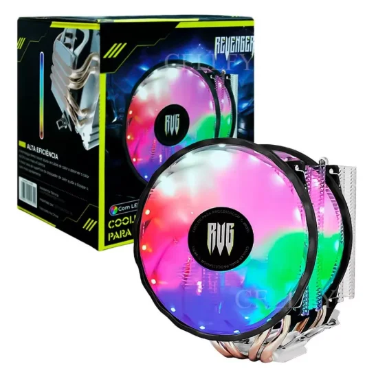 Cooler P/ Processador RGB - (REVENGER - GVR305) 4