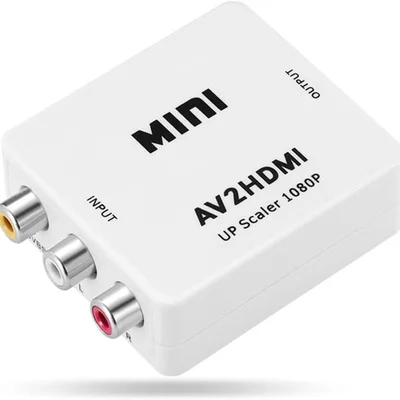 Adaptador Conversor Av Rca Para HDMI