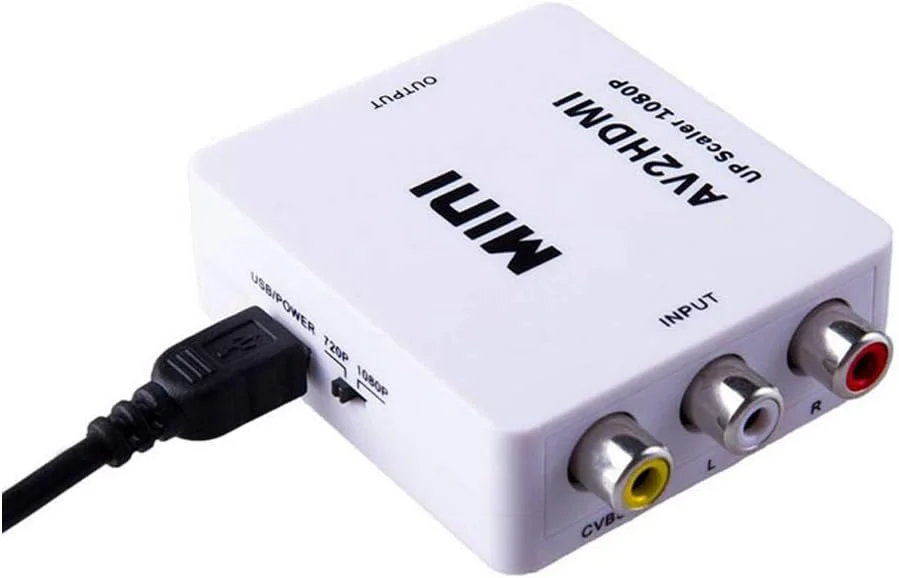 Imagem 2 de 3 do produto Adaptador Conversor Av Rca Para HDMI
