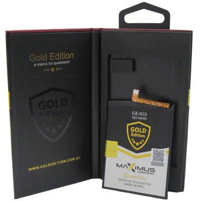 Bateria Gold Edition Ge-933 Nd40 Compatível Com Moto Edge 30