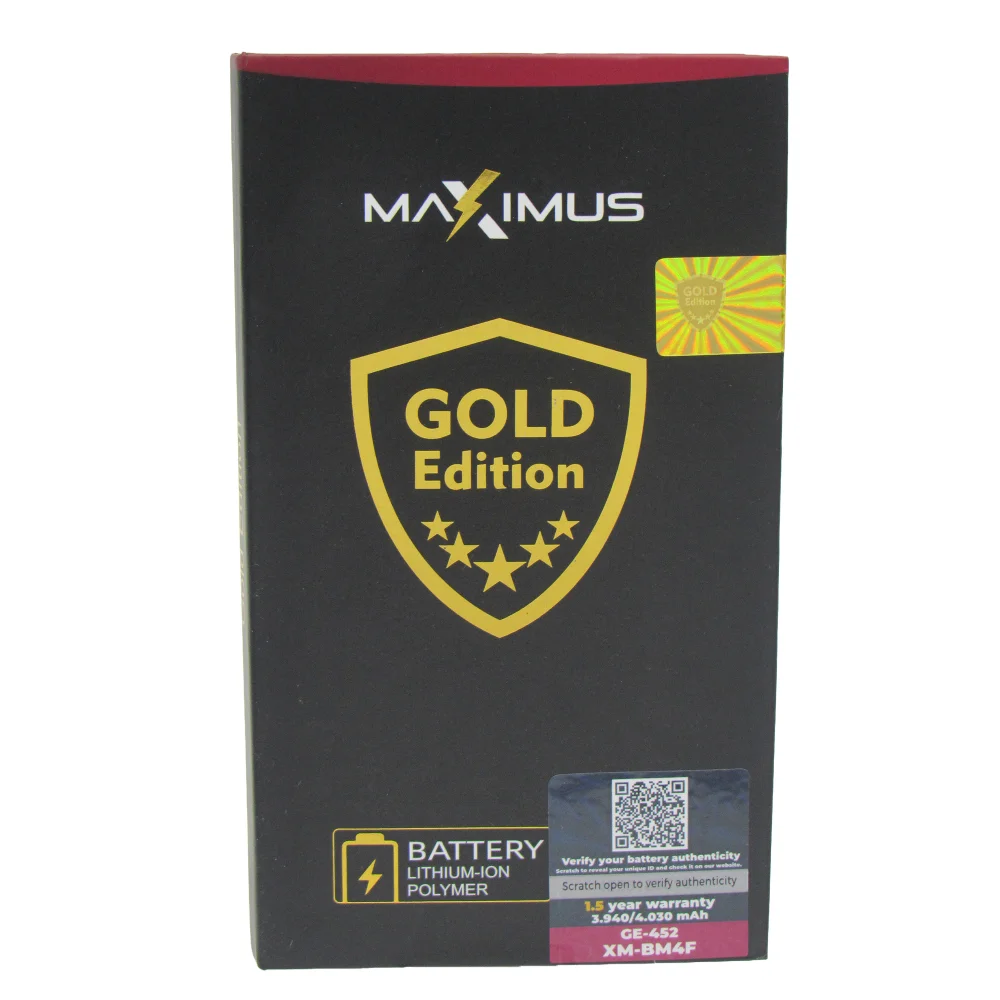 Imagem 5 de 5 do produto Bateria Gold Edition Ge-452 Bm4f Para Xiaomi Mi A3 / Mi 9 Lite