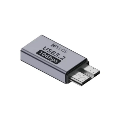 Adaptador Micro-b Para Usb Hrebos Ad-232 - 3.2 + 10gbps