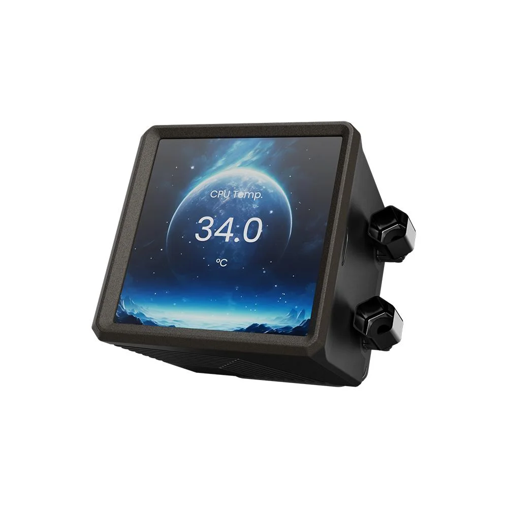 Imagem 4 de 5 do produto Water Cooler Gamdias Aura GL 240 LCD, ARGB, Com Tela Lcd 4", Preto