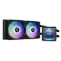 Water Cooler Gamdias Aura Gl 240 Display Lcd ARGB Amd/intel Preto 3