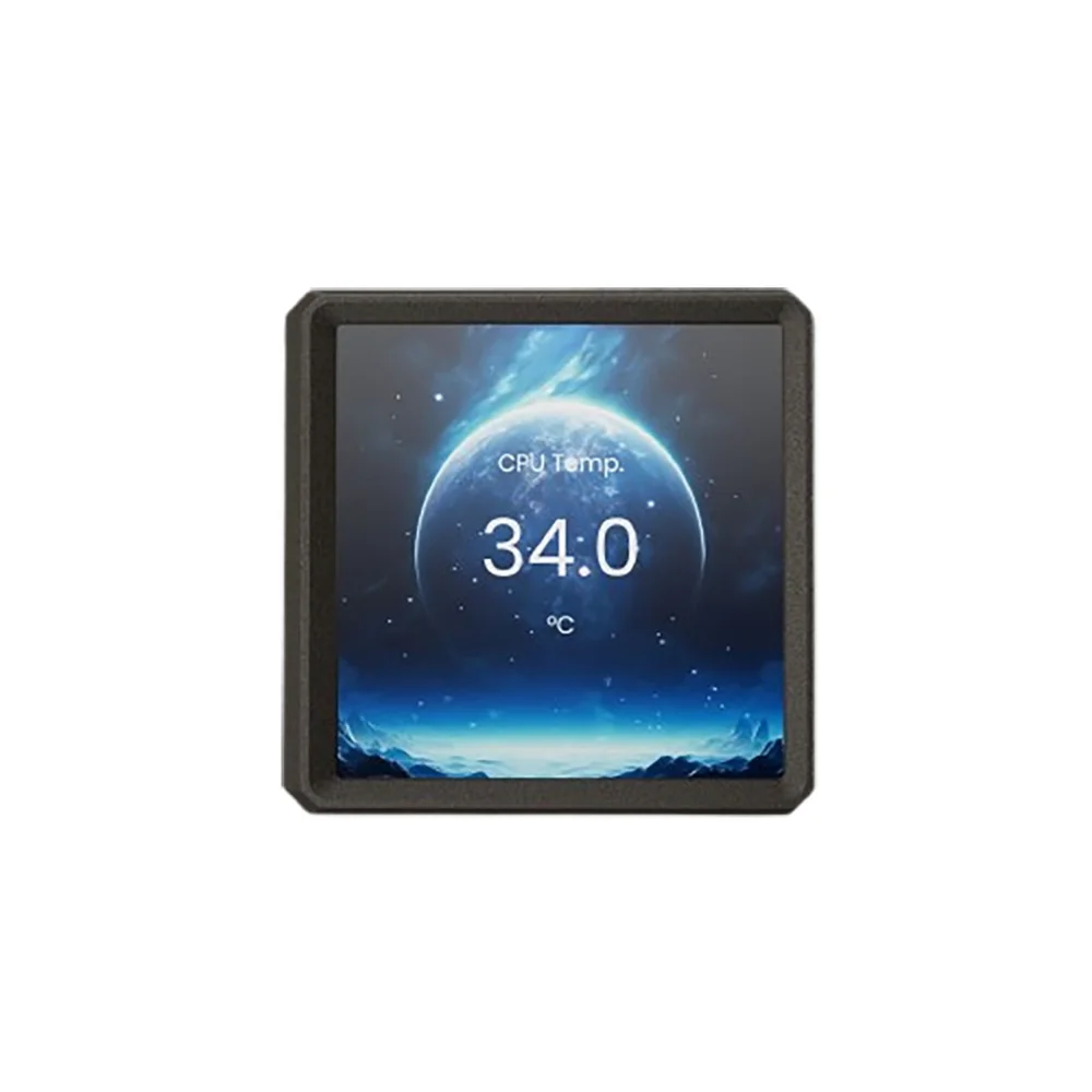 Water Cooler Gamdias Aura Gl 240 Display Lcd ARGB Amd/intel Preto 5