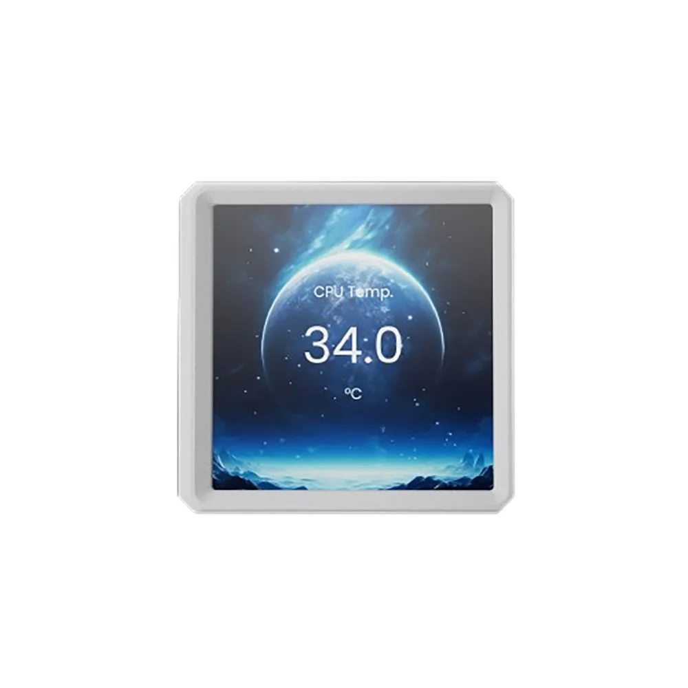 Imagem 3 de 5 do produto Water Cooler Gamdias Aura Gl 240 Display Lcd Wh ARGB Amd/intel Branco