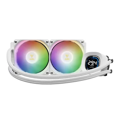 Water Cooler Gamdias Aura Gl 240 Digital Wh ARGB Amd/intel Branco